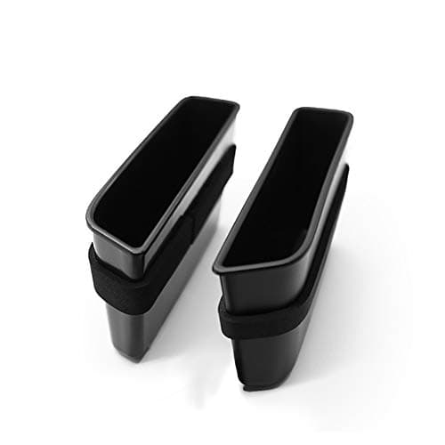 QHCP 1 Pair/2pcs Door Side Storage Box Storage Holder Case Fit for Ford Mustang 2015-2018 Car Pocket Container