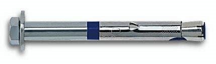 5/8" x 3", Powers Power-Bolt Heavy Duty Sleeve Anchors, Hex Head, Carbon Steel Zinc Plated, 20/Bx