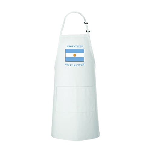 Argentines Do It Better Argentina Argentine Cotton Adjustable Bib Kitchen Apron HDKS