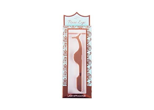 PIXIE EYE Rose Gold Eye Lash Applicator Tweezer
