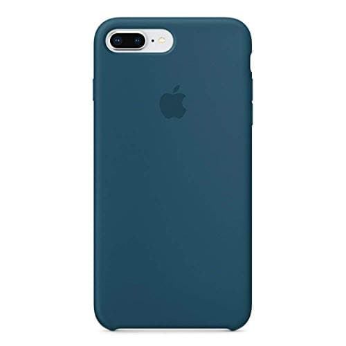 iPhone 7 Plus & iPhone 8 Plus Case(5.5''), TORACASE Liquid Silicone Gel Rubber Slim Fit Soft Mobile Phone Case with Microfiber Cloth Lining Cushion (Cosmos Blue)