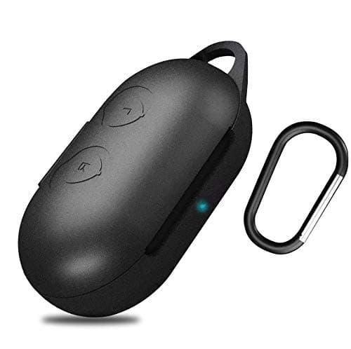 FlainUp Silicone Case for Samsung Galaxy Buds, Protective Soft Shockproof Cover with Keychain