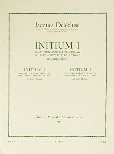 JACQUES DELECLUSE: INITIUM 1 (PERCUSSION SOLO)