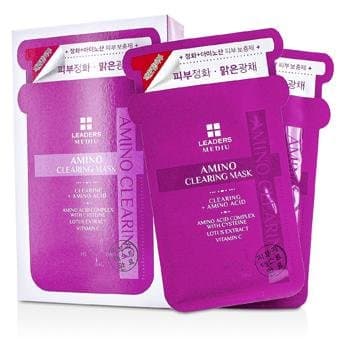 AMINO CLEARING MASK, 10Sheets (10x25ml/0.85oz)