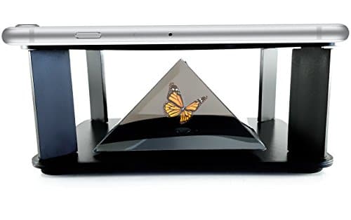 Universal 3D Hologram Projection Pyramid - Cell Phone Prism for iPhone, Smartphone, Samsung, Android, Tablets, iPad