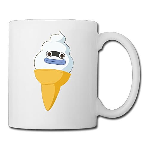 Cool Whisper Ice Cream Ceramic Coffee Mug, Tea Cup | Best Gift For Men, Women And Kids - 13.5 Oz, White