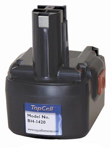 TopCell BH-1420 14.4-Volt 2.0 Amp Hour NiCad Pod Style Replacement Battery for Bosch Tools