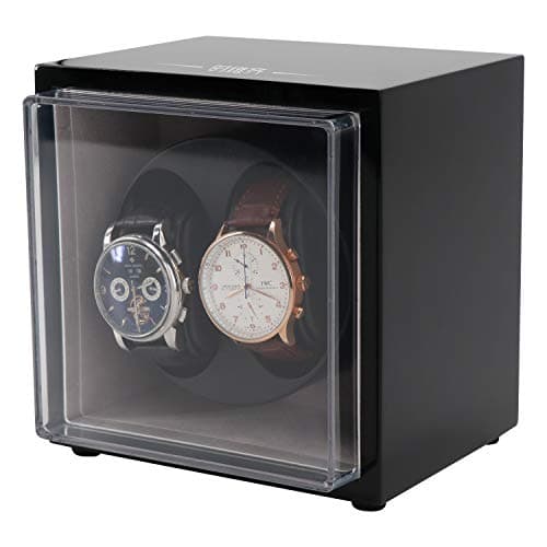 Driklux New Mini Size Double Watch Winder with Super Micro fibers Watch Winder for Rolex