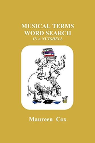 Musical Terms Word Search In A Nutshell