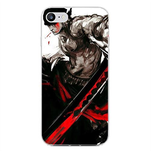 BEMAGIC iPhone 6/6s Plus Case,Flexible Slim Silicone TPU Protector Cover Soft Thin Gel Skin For Apple iPhone 6/6s Plus-Roronoa Zoro 1