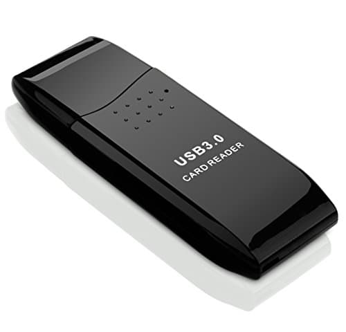 Masvoker USB 3.0 SDXC / SDHC / micro SDXC / SDHC Card Reader - Black