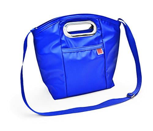 Iris Barcelona Lady LunchBox, Hand Bag, Shoulder Bag, Polyester, Blue, 9656-T