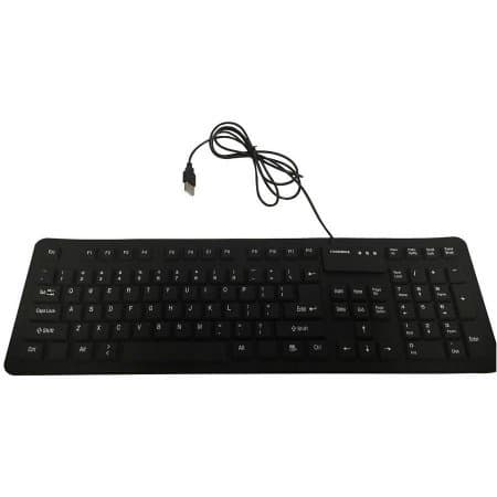 ROCKSOUL Waterproof Flexible Keyboard Black