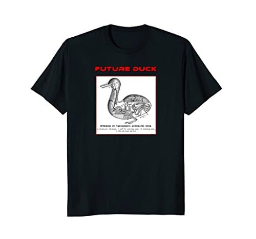 Future Duck T-Shirt with Robotic Duck