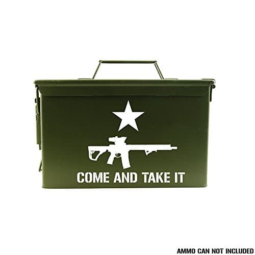 Come And Take It - Ammo Can Vinyl Decal - AR-15 - Diecut Sticker