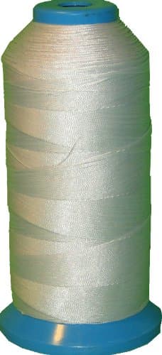 Color PEARL (LIGHT GREY) Bonded Nylon Sewing Thread Size #69 T70 1500 Yard for Outdoor, Leather, Bag, Shoes, Canvas, Upholstery
