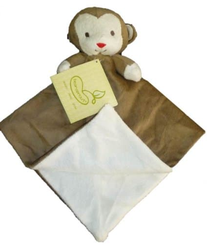 Beansprout Brown Plush Monkey Security Blanket