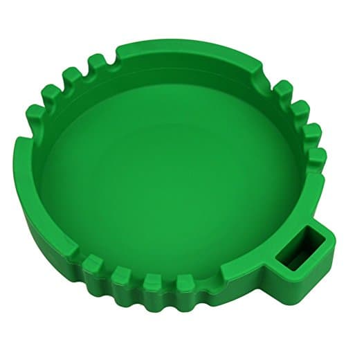 UNIQEE Silicone Ashtray Eco Friendly Unbreakable Soft Rubber High Temperature Heat Resistant Colorful Cigar Holder for Smokers put Ash (6.5inch, Dark Green)