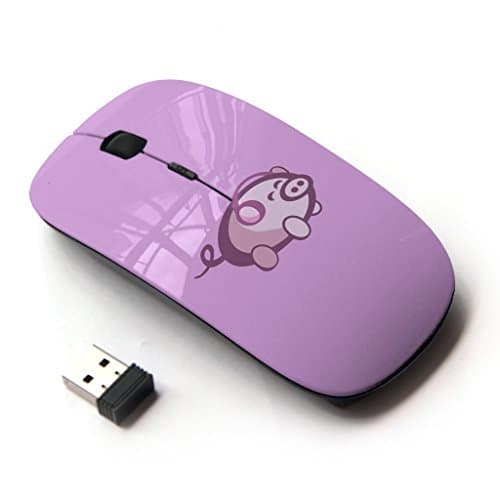 KOOLmouse [ Optical 2.4G Wireless Mouse [ Cute Pink Music Pig ]