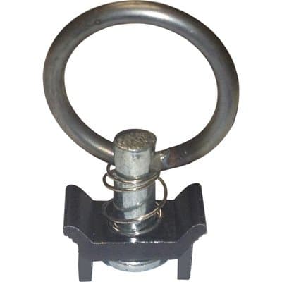 L-Track Single Stud Rings - 4-Pk., 3/8in. x 1in., Model# 30164