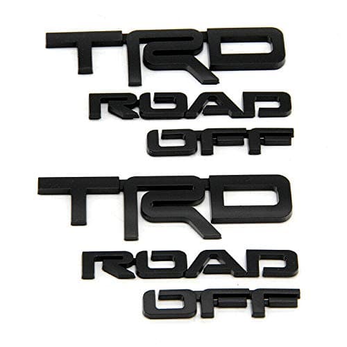 Multistory T-TOR-B TRD Off Road Fender Side Taigate Trunk Emblem Badge Nameplate For 4 Runner Tacoma Tundra (2)