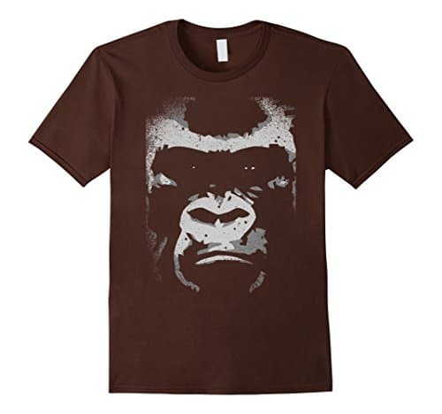 Men's Kong Silverback T-shirt Medium Brown