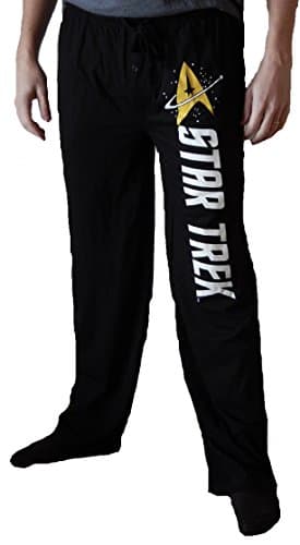 Star Trek Emblem Black Quick Turn Sleep Pants