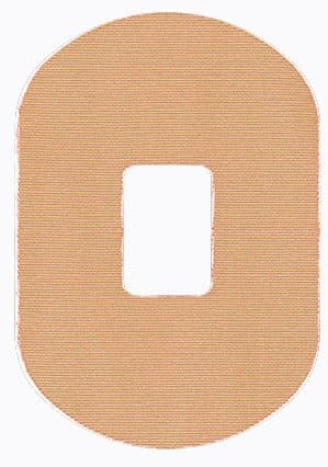 StayPut Adhesive Patch Beige - 1.5" x 1" Hole, 20 Pack