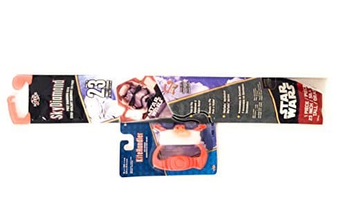 X-kites Star Wars 23" Skydiamond Kite and Kite Handler Bundle