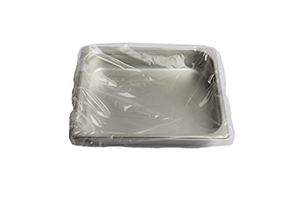 New Oven Safe Pan Liner - Half Pan Size, Shallow (2.5" Deep) 100 Count (1, Shallow (2.5" Depth))