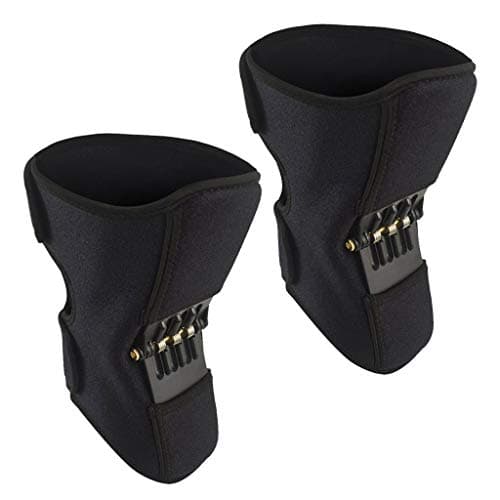 Knee Brace,Lucoo Protective Knee Pads,Knee Compression Sleeve Support for Running, Arthritis, Meniscus Tear, Sports, Powerful Rebound Spring Force for Women Men (black 1)