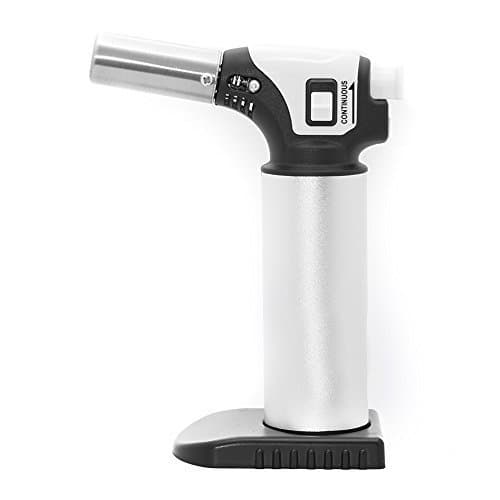 Culinary Torch Kitchen Torch Creme Brulee Troch Cooking Torch Butane Torch Chef Professional Crème Brûlée Blow Torch With Safety Lock Handheld Food Torch For Cooking Steak Welding