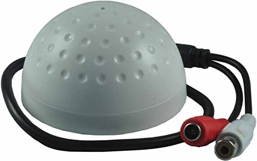 High Sensitive Pre-amp Audio Pickup Device Tiny Spy Microphone for Security Camera CCTV Surveillance System Sound Vioce Monitoring