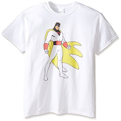 Space Ghost Men's T-Shirt, White, 2XL
