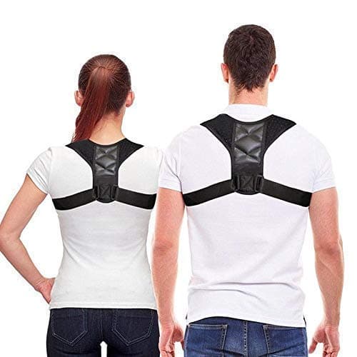 Posture Corrector for Men & Women, Back Posture Brace - Adjustable Clavicle Brace Perfect for Shoulder Support, Upper Back & Neck Pain Relief, 2019 Newest Upgrade