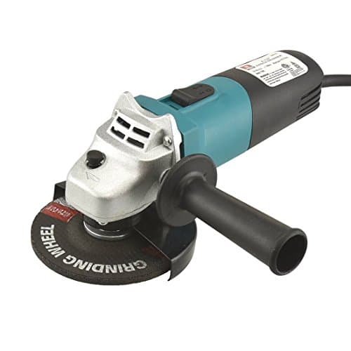Angle Grinder | 4 1/2" Electric Metal Cut Off Tool 12,000 RPM Small Hand Held
