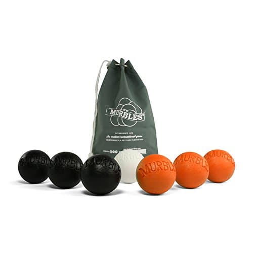 Murbles Game Standard Set; Black & Orange
