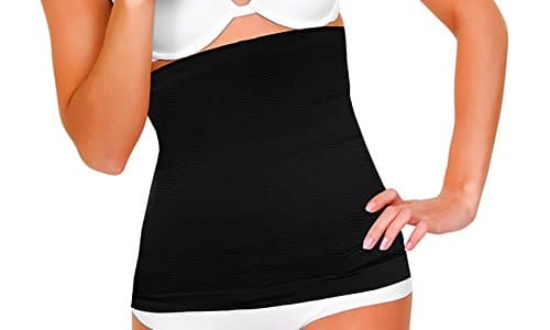 Compression and Detox Waist Wrap Slimmer (Black)
