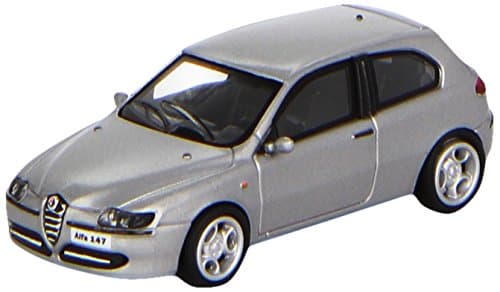 Alfa Romeo 147, silver, 3 doors , 2001, Model Car, Ready-made, Ricko 1:87