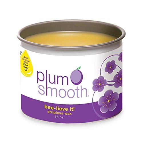 Plum Smooth Stripless BeeLieve It Stripless Wax 16oz Can