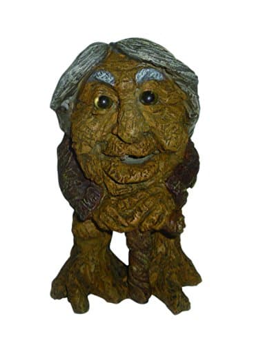 Misfit Trolls 24181 Stone Troll Figurine, Medium, Brown/Grey
