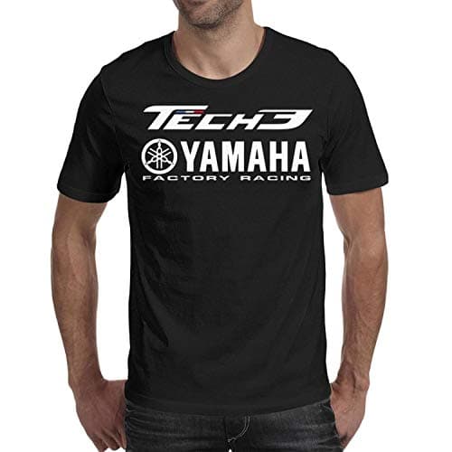 Man's Tee Shirts Cotton Comforsoft TECH-3-YAMAHA-RACING- Short Sleeve T Shirts