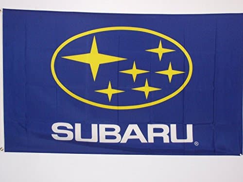 Ice6 Subaru Flag Banner Workshop Garage wall Decor Decal Large 3x5 Foot