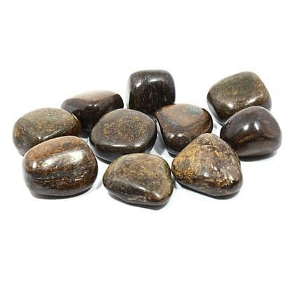 Bronzite Tumble Stone (20-25mm) - by CrystalAge