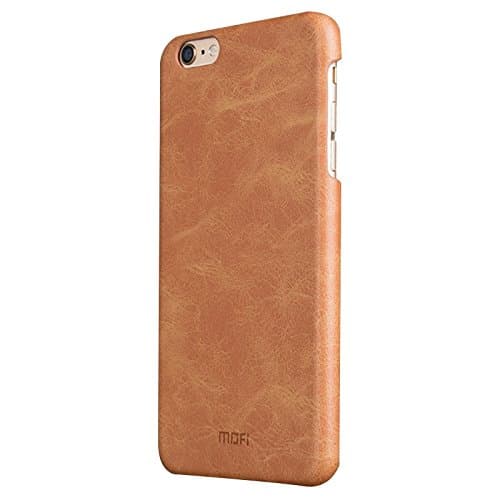 MOFI for iPhone 6 &amp; 6s Crazy Horse Texture Leather Surface PC Protective Case Back Cover (Brown)