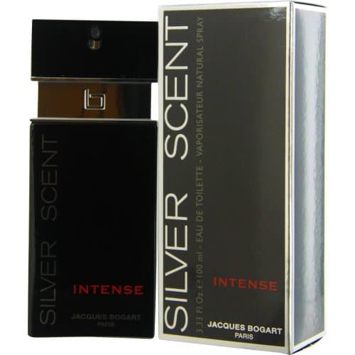 SILVER SCENT INTENSE by Jacques Bogart EDT SPRAY 3.4 OZ for MEN ---(Package Of 6)