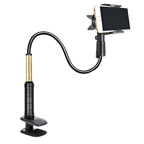 GEEPIN Cell Phone Stand iPhone Holder Clamp Mount.