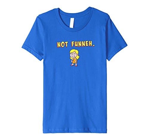 Kids Not Funneh. 10 Royal Blue