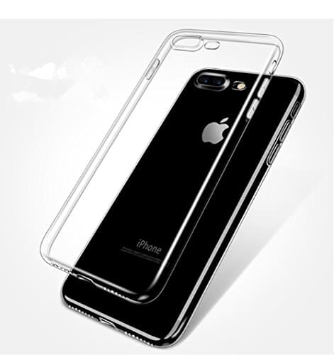 iPone 7 Plus Case, SEPAI [0.8mm Ultra Thin] Transparent Clear Soft Gel TPU Silicone Case Cover for Apple iPhone (iPhone 7 Plus 5.5" Case)