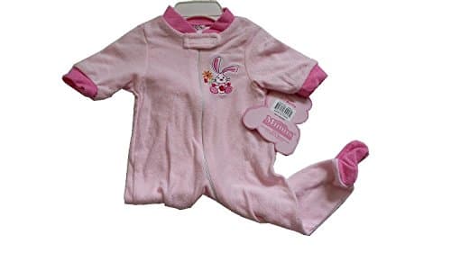 Little Mimos 0-3 Months Terry Sleeper (Pink)